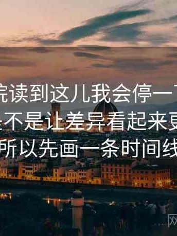 星辰影院读到这儿我会停一下：因为坐标轴是不是让差异看起来更大不稳，所以先画一条时间线